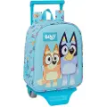Safta Bluey Mini Rygsæk Med Hjul