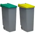 Denox Pack Closed Genbrugsbeholder 110l 2 Enheder