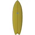 TSA Element Twin Fish Mustard 3f Future 5´10´´ Surfbræt