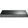 TP-LINK Jetstream 52-port Gigabit L2 Managed Switch With 48-port Poe+