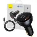Baseus Qualcomm 2xusb-a Med Usb-c-billader 3a 160w