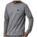 Patagonia Chouinard Crest Responsibili Langærmet t-shirt grå