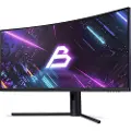 Blackstorm Curved 34" 180Hz UWQHD-gamingskærm med FastVA-panel