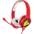 OTL TECHNOLOGIES Pokemon Pikachu Red Kids Interactive Hovedtelefoner
