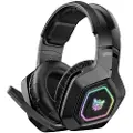 Onikuma B100 gaming-hovedtelefoner (sort)