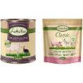 Lukullus Naturkost Adult Kornfri 6 x 800 g - Okse & Perlehøns