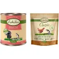 Lukullus Naturkost Adult Kornfri 6 x 800 g - Kalkun & Ørred