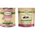 Lukullus Naturkost Adult Kornfri 6 x 800 g - Svin