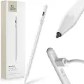 Tech-Protect Magnetisk iPad Stylus Pen - Hvid