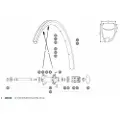 Mavic Ksyrium Elite 2016-17 Trasero Izquierdo 10 Unidades Eger