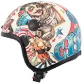 DMD Retro Circus Jethjelm beige M
