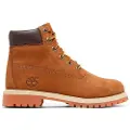 Timberland Timberlandtil kvinder/piger. TB1149492141 Premium ankelstøvler i læder 6 brun (36), Fast, 1-3 cm, Blonder, Casual, børnetøj