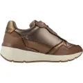 Carmela Carmelatil kvinder. 16183004-TAUPE Træningssko i læder 161830 taupe (41), 1-3 cm, Blonder, Casual, Gråt