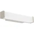 QAZQA Badeværelsesvæglampe stål 32 cm inkl. LED IP44 - Cascada