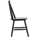 Venture Home - Spisebordsstol Lönneberga 2-pak - Sort - Stole - - Homeroom