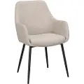 Rowico Home - Stol med armlæn Reily, 2-pak - Beige - Stole - - Homeroom