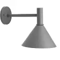 PR Home - Faset lampe Tripp 230V IP44 30 cm - Grå - Facadebelysning - - Homeroom