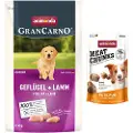 Animonda GranCarno 1 + 1 gratis! 2 poser animonda GranCarno tørfoder - Junior Fjerkræ + Lam 2 x 4 kg