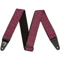 Fender Houndstooth 2" Strap Pink