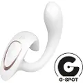 Satisfyer G for Goddess 1 - klitoris- og G-punkt vibrator (hvid)
