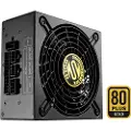 Sharkoon Silenstorm 500w 80 Plus Gold Modulær Strømforsyning