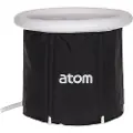 Atom Isbadekar med låg 75x75 cm