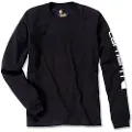 Carhartt Logo T-shirt Med Lange ærmer