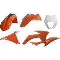 Polisport Off Road Enduro W/mask Ktm Exc/exc-f 12-13 90855 Plastikkit