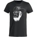 Rusty Stitches Polly T-shirt Med Korte ærmer