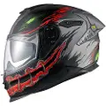 NEXX Y.100 R Night Rider Integralhjelm grå L