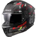LS2 Ff808 Stream Ii Angry Monkey Fullface-hjelm