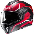 HJC i100 Lorix MC1SF Klaphjelm rød M