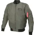 Büse Kingman MC- Tekstiljakke grøn 60
