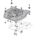 SW-Motech Aluminium Gpt.00.152.400 Monteringspladeadapter