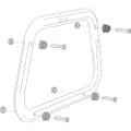SW-Motech Evo Aero Abs Sidekufferts Monteringsadapter