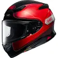 Shoei NXR2 glans TC-1 Integralhjelm sort XS