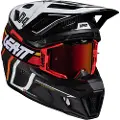 Leatt 9.5 Carbon+velocity 6.5 Iriz Off-road Hjelmsæt