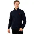 Hugo Boss San Quintus C Halv Lynlås Sweater