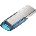 SanDisk Ultra Flair 128gb Usb Type-a Sort, Sølv