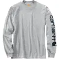 Carhartt Logo T-shirt Med Lange ærmer