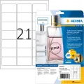 Herma Transparent 635x381 Mm Glossy 525 Pieces Båndtrykningsetiketter