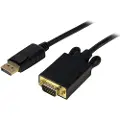 StarTech.com Adapter 3m. Displayport Vga (d-sub) Sort