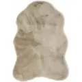 Skinnwille - Pelstæppe Fluffy - Brun - Skind & skindtæpper - - Homeroom