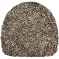 Skinnwille - Fåreskindshynde formet Curly - Brun - Siddehynder & stolehynder - - Homeroom