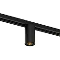 QAZQA Moderne sort spotlight til 1-faset skinnesystem GU10 50 mm - Iconic Ruby Honey