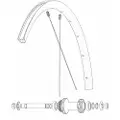 Mavic Front Ksyrium S Disc Racercykel Fælg