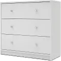 CALICOSY - May Kommode 3 skuffer - Hvid - Kommoder - - Homeroom