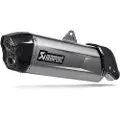 Akrapovic Aprilia Ref:s-a6so1-hgjt Titanium Homologeret Slip On Lyddæmper