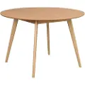 Rowico Home - Spisebord, Yumi Ø 115 cm - Natur - Spiseborde - - Homeroom