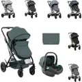 Kikkaboo Transf Kaia 2024 3-i-1 Barnevogn